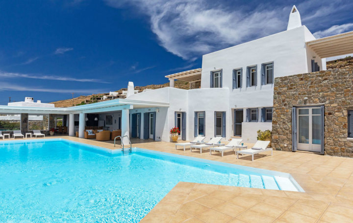 Villa Agean Mykonos Lia Area