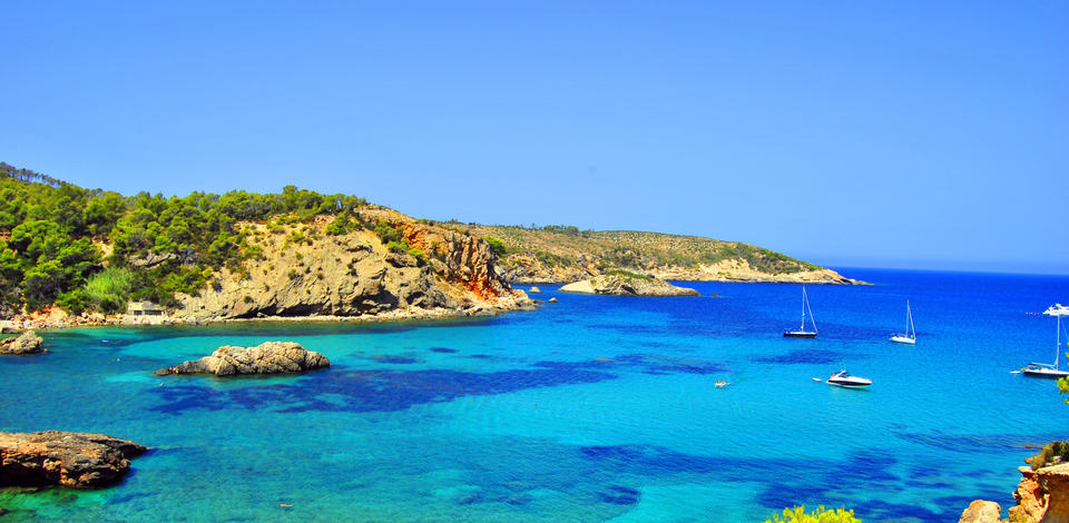 Sailing around the Balearic Islands