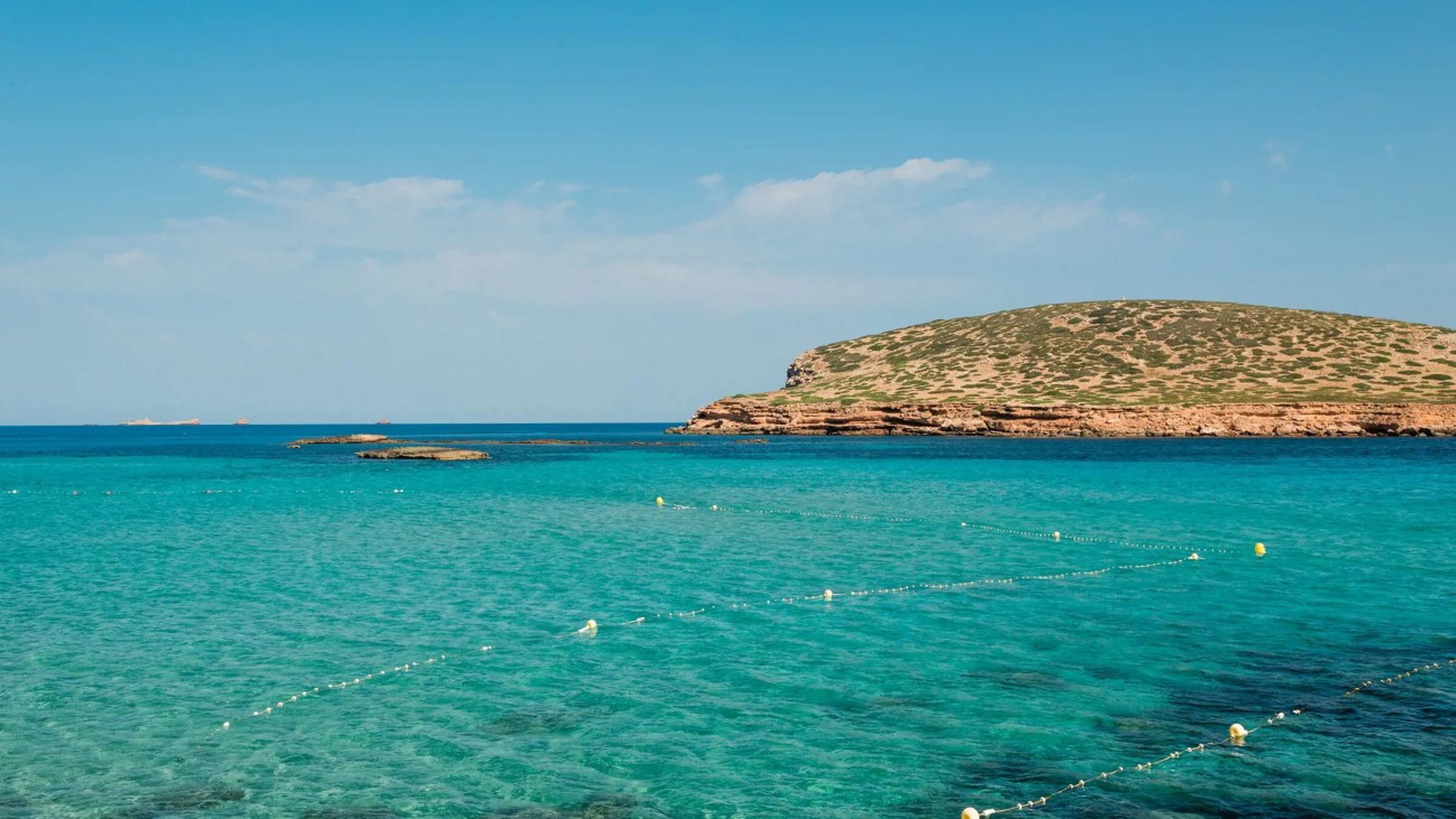 Small Island Surrounded By Sea